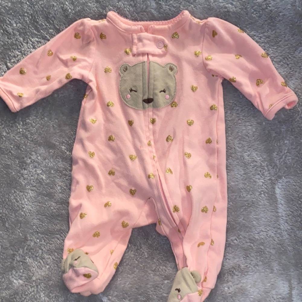 Baby girl sleeper